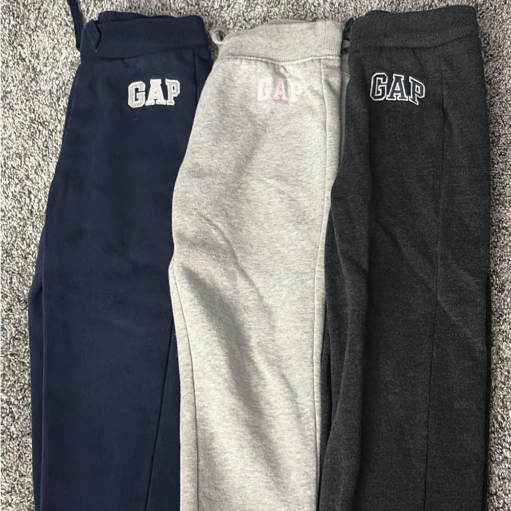GAP 5T Kids Sweatpants - Navy, Light Gray, Charcoal
